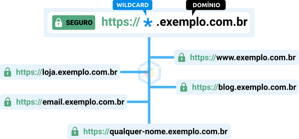 Certificado SSL WildCard - Exemplo de uso
